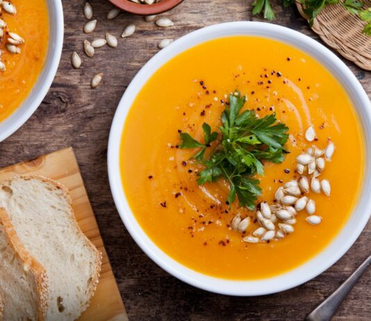 Przepis na pyszną rozgrzewającą zupę dyniową