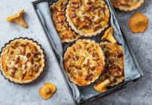 Boczniaki, kurki i pieczarki w roli „mięsnego” akcentu bez mięsa