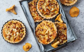 Boczniaki, kurki i pieczarki w roli „mięsnego” akcentu bez mięsa