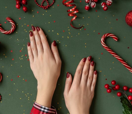 Świąteczny manicure !
