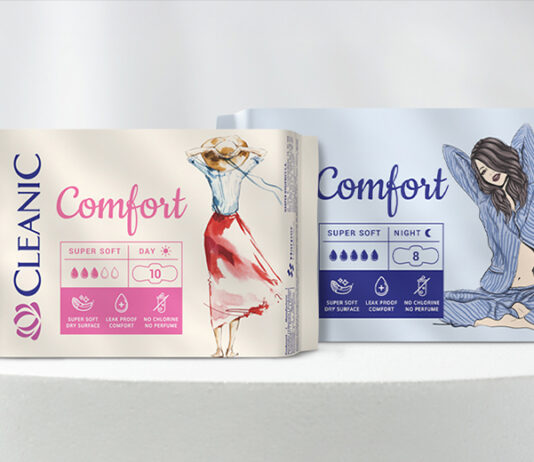 Przedstawiamy Cleanic Comfort: zaawansowana ochrona z ultracienką dyskrecją