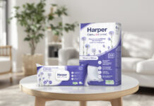 Harper Hygienics rozpoczyna produkcję podkładów i chusteczek dedykowanych dla osób starszych i wymagających opieki
