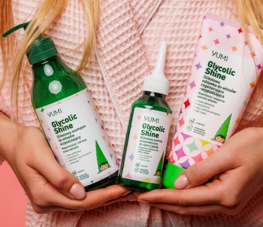 Sekret zdrowych i lśniących włosów? Czas na pielęgnację pod włosz nowościami od YUMI – duetem Glycolic Shine i Hyaluron Boost